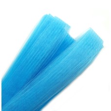 HAND® Sky Blue Nylon Crin Trim Bridal Webbing Horses hair - 25 mm W x 5 meters L