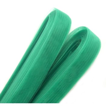 HAND® Dark Green Nylon Crin Trim Bridal Webbing Horses hair - 25 mm W x 5 meters L