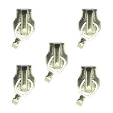 HAND® No 5 Zip Head Slider without Pull Gold Tone - Set of 5
