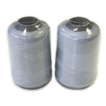 HAND® 2 Spools of Pale Grey Polyester Sewing Machine Thread - 800 Metres