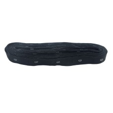 HAND® A Roll of Fold Woven Size Label Tabs - Black, 500pcs (6)