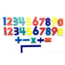 HAND® Set of 26 Children's Educational Numeric and Mathematical Symbols 3.6cm Fridge Magnets