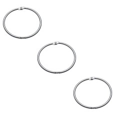 HAND® Binding O Ring Hinged/ Book Binder Ring 3 Inch Diameter x3 Rings