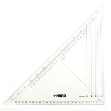 HAND® Combination Graders Set Square - 25 cm x 14 Inches