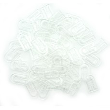 HAND® Large Clear Plastic U-Shape Garment Dress Shirt Clips - Pack of appx 500