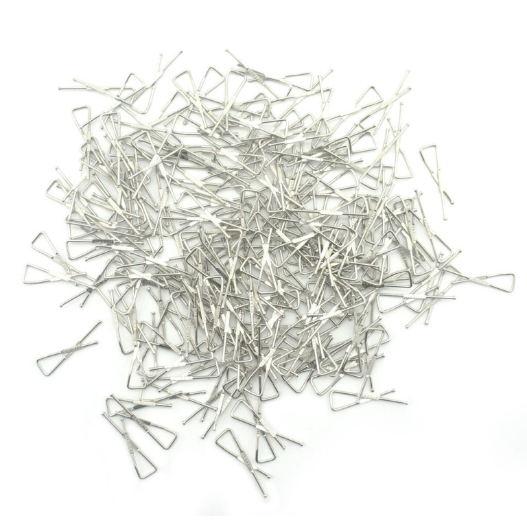 HAND® Professional Metal Garment Shirt Cross Clips - pack of 500 (295g) HAND® Professional Metal Garment Shirt Cross Clips - pack of 500 (295g)