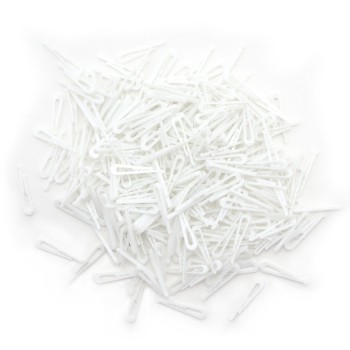 HAND® Small White Plastic Garment Alligator Butterfly Shirt Clips 40 x 8 mm - Pack of 1000 HAND® Small White Plastic Garment Alligator Butterfly Shirt Clips 40 x 8 mm - Pack of 1000