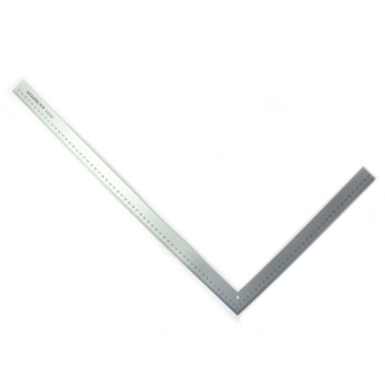 HAND® 5324A Metric & Imperial Dual-Sided Aluminium L-Shape Ruler - 60cm & 35cm HAND® 5324A Metric & Imperial Dual-Sided Aluminium L-Shape Ruler - 60cm & 35cm