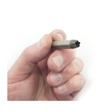 HAND® Steel Leather Punch Tool for Shoes, Belts, Bags, Craft DIY Hollow Punch - 5 Point Rounded Star 6 mm