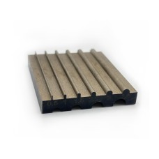 Steel Leather Edge Bevelers Sharpen Grinding, measuring 50 x 45 x 9 mm Ideal for Leather Crafting - 2 Square Male Sides