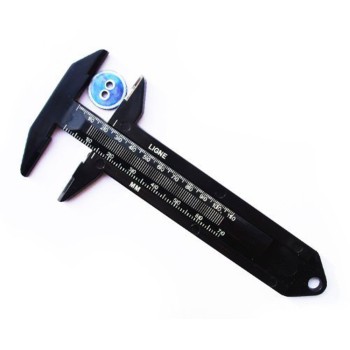 Black Button Measurer mm ligne