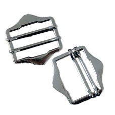 HAND ® H6525 Silver Tone Shoe Handbag Buckle Size 2.5 - Pack of 20