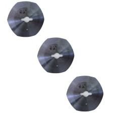 3 x Electric Rotary Cutters Blades 65 mm for Professional Industrial Electric Fabric Rotary Cutter, Cloth Cutting Machine