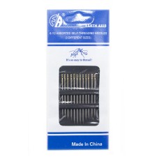A Pack of Assorted Hand Sewing Needles, Multi Sizes Pack of 12