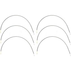 3 Pairs of Metal Bra Under Wires - Size S
