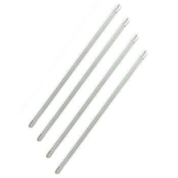 4 Pcs Metal Spiral Boning for Corset 6mmW- 15cm