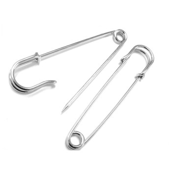 3 Extra Large Silver Kilt Pins - 102 mm