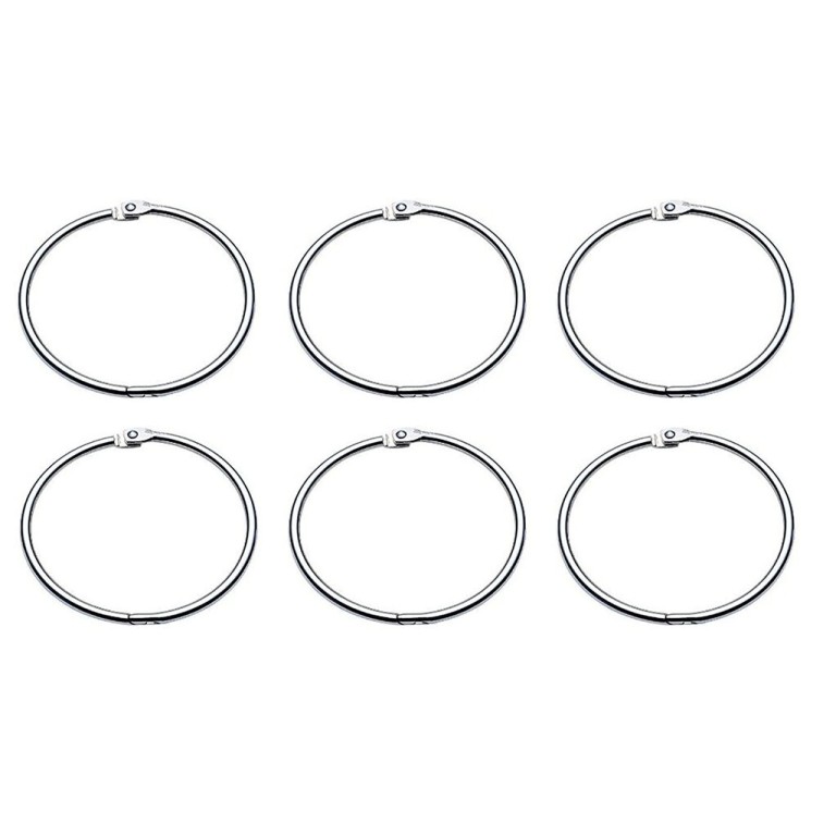 Binding Ring Hinged/ Book Binder Ring, 2 Inch Diameter X6 In A Pack Binding Ring Hinged/ Book Binder Ring, 2 Inch Diameter X6 In A Pack