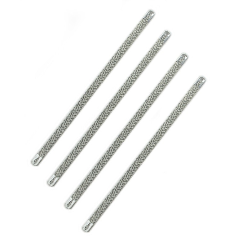 4 Pcs Metal Spiral Boning for Corsets 10mmW (Size 15 cm) 4 Pcs Metal Spiral Boning for Corsets 10mmW (Size 15 cm)