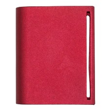 Premium Aluminum Alloy Leather Edge Slicker Burnisher – size 48 x 40 x 15 mm - Professional Leather Craft Polishing Tool for Smooth Edges - Red