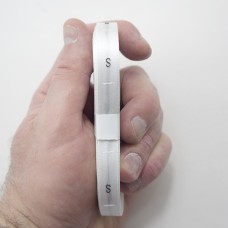 HAND® A Roll of Fold Silk Size Tabs - White, 500pcs (Size S)