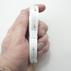 HAND® A Roll of Fold Silk Size Tabs - White, 500pcs (Size L)
