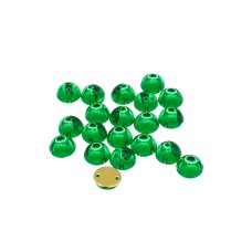 20pcs W-11 8mm Emerald Green 2-Hole Sew-On Acrylic Round Rhinestones