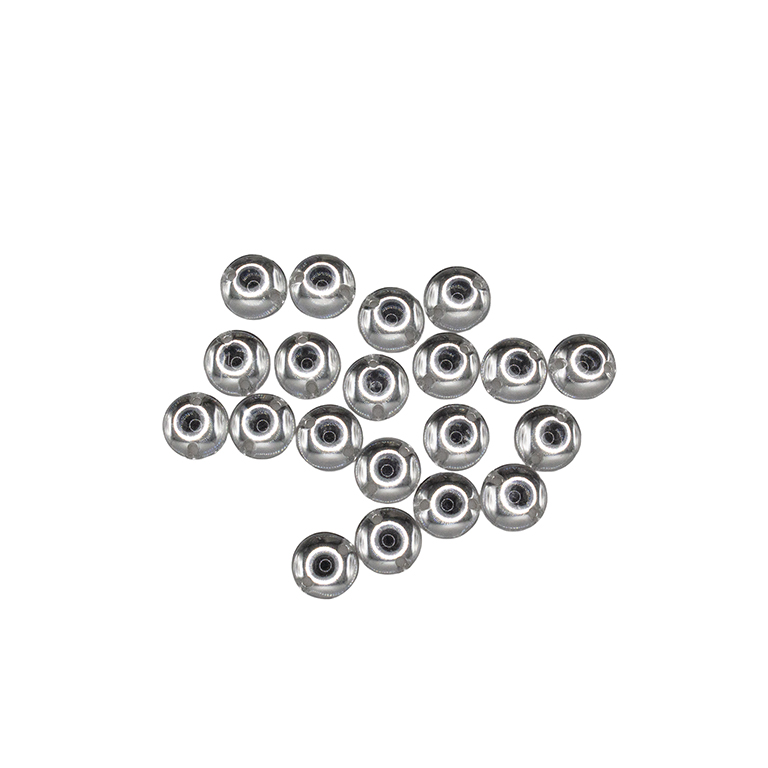 20pcs W-1 8mm Clear White 2-Hole Sew-On Acrylic Round Rhinestones 20pcs W-1 8mm Clear White 2-Hole Sew-On Acrylic Round Rhinestones