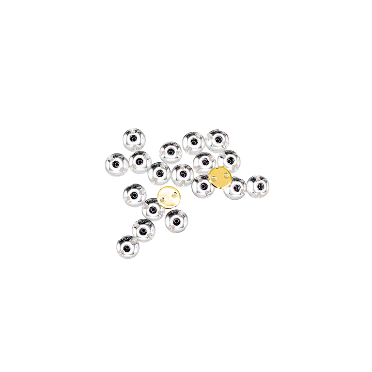 20pcs W-1 6mm Clear White 2-Hole Sew-On Acrylic Round Rhinestones 20pcs W-1 6mm Clear White 2-Hole Sew-On Acrylic Round Rhinestones