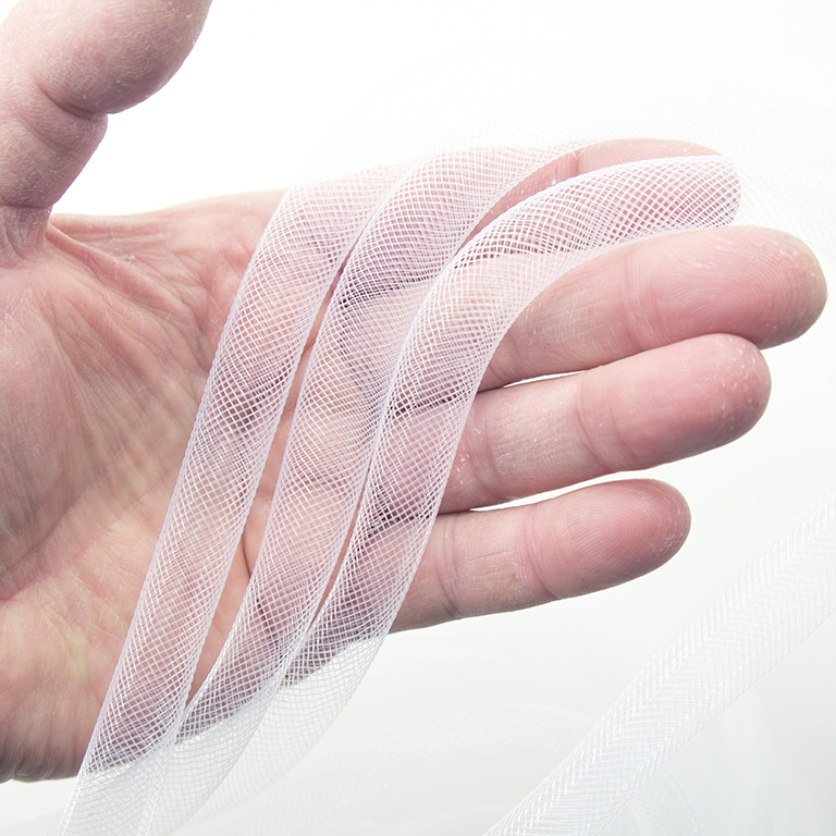 Hand® Crin Tubolare Elastico Per Modisteria, Colore Giallo Tuorlo, Diametro 8 Mm, Rotolo Da 30 Metri