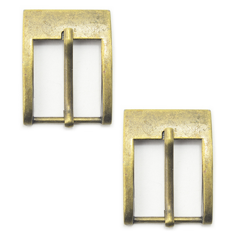 HAND® No.5055 Set of 2 Square Antique Brass Tone Buckles for Belts, Bags, etc. - 45 x 33 mm. Fits 25 mm Strap HAND® No.5055 Set of 2 Square Antique Brass Tone Buckles for Belts, Bags, etc. - 45 x 33 mm. Fits 25 mm Strap