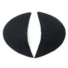 HAND® 2 Pairs NO.001 Black Premium Thin 10mm Thickness Lined Shoulder Pads
