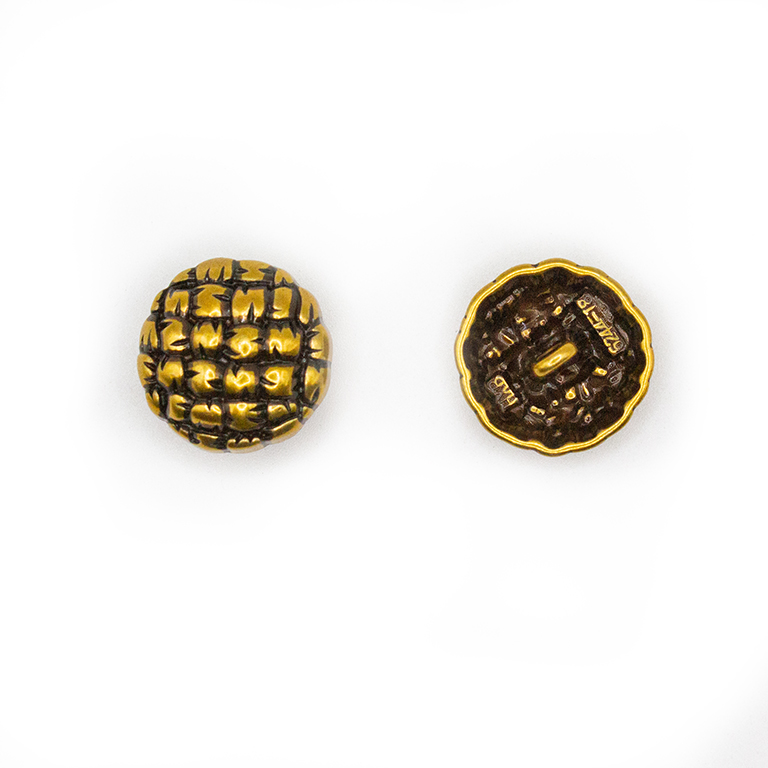 No.28HM 8 Pcs Vintage Gold Grid Knot Metal Buttons, 18mm Vintage Style Sewing Buttons for Coats, Blazers, Jackets, DIY Crafts, Clothing Accessories No.28HM 8 Pcs Vintage Gold Grid Knot Metal Buttons, 18mm Vintage Style Sewing Buttons for Coats, Blazers, Jackets, DIY Crafts, Clothing Accessories
