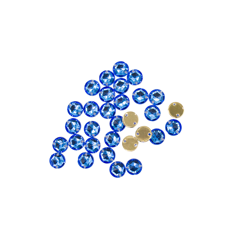 30pcs W-15 Round Acrylic Flat Back Rhinestones with 2 Holes, 8mm Sewing Acrylic Beads – Flatback Gems for DIY Crafts, Sewing, Embellishments & Decoration - Sky Blue 30pcs W-15 Round Acrylic Flat Back Rhinestones with 2 Holes, 8mm Sewing Acrylic Beads – Flatback Gems for DIY Crafts, Sewing, Embellishments & Decoration - Sky Blue