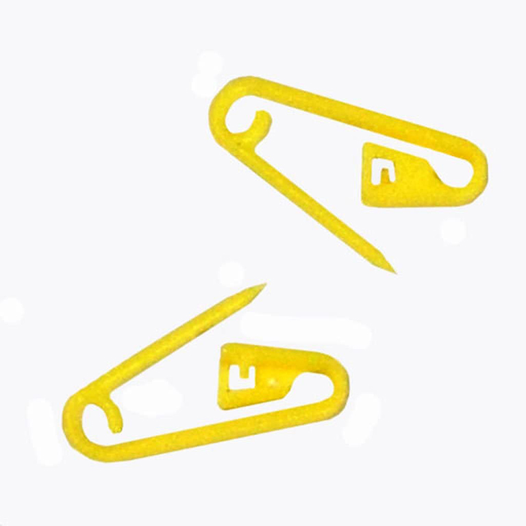 HAND ® Yellow Plastic Safety Pins for Garment Label Hang Tags Fasteners Assorted Colours - Pack of 1000 HAND ® Yellow Plastic Safety Pins for Garment Label Hang Tags Fasteners Assorted Colours - Pack of 1000