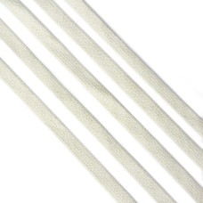 HAND® Cotton Rope Cord Trim Flat Cream - 12 mm Wide Appx 10 Metres